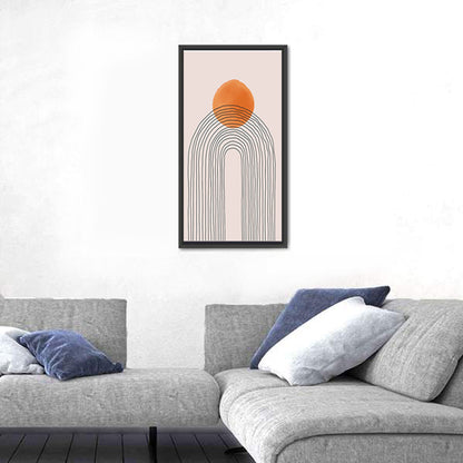 Layered Arch Sun Abstract Wall Art