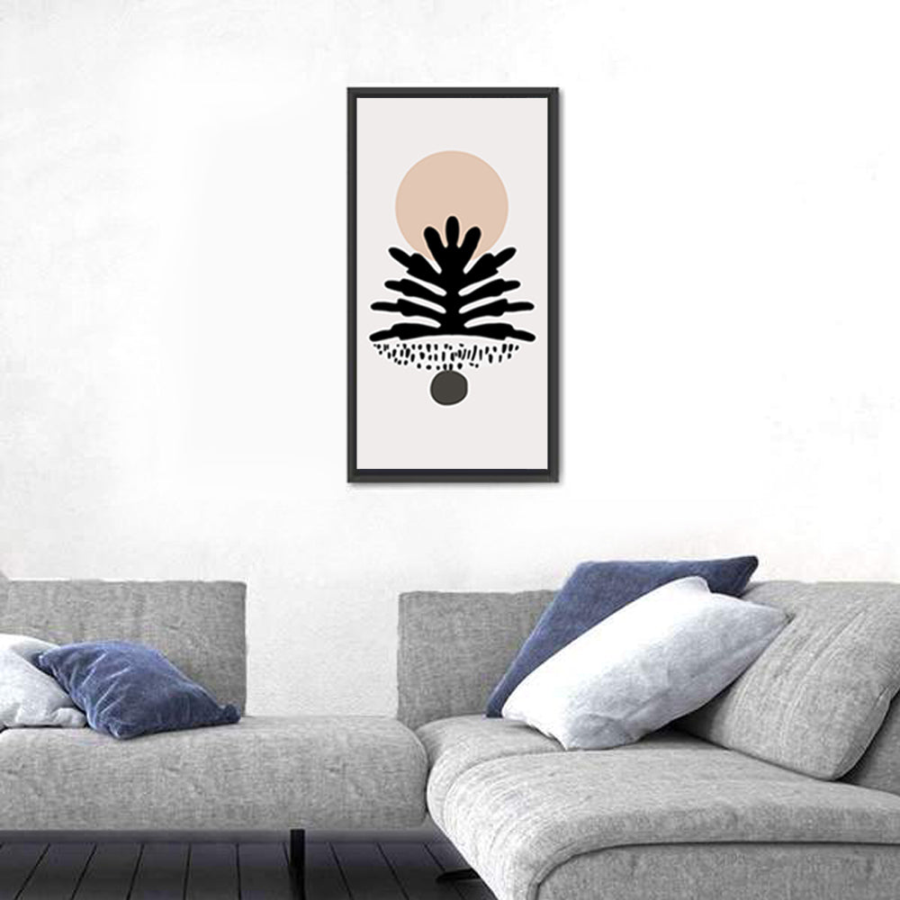 Textured Tropical Tree Wall Art