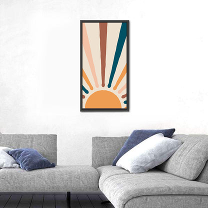 Boho Sun Rays Wall Art