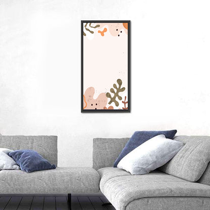 Layered Botanical Frame Composition Wall Art