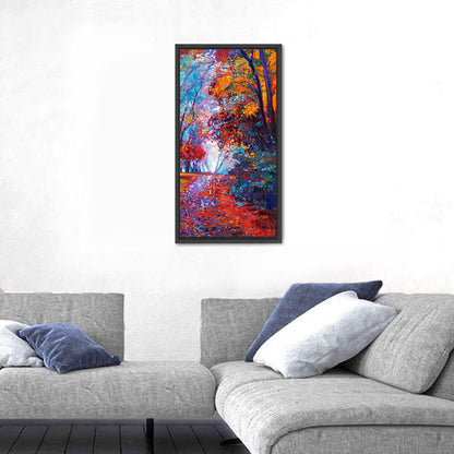 Autumn Forest Path Wall Art