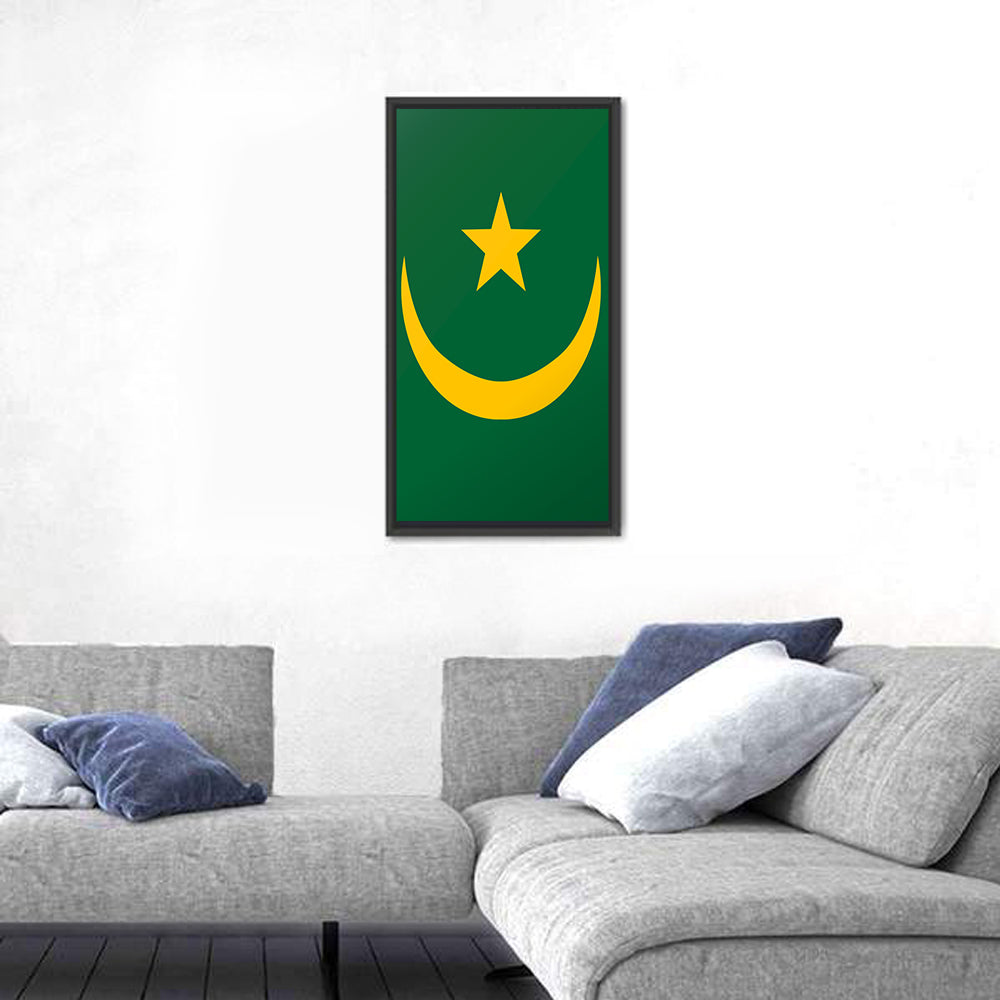 Flag Of Mauritania Wall Art