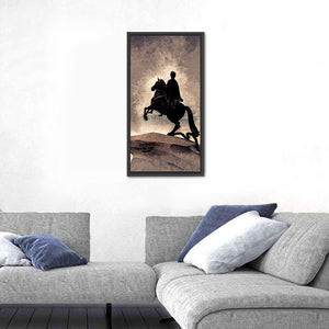 The Bronze Horseman Wall Art