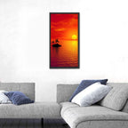 Coconut Island Sunset Wall Art