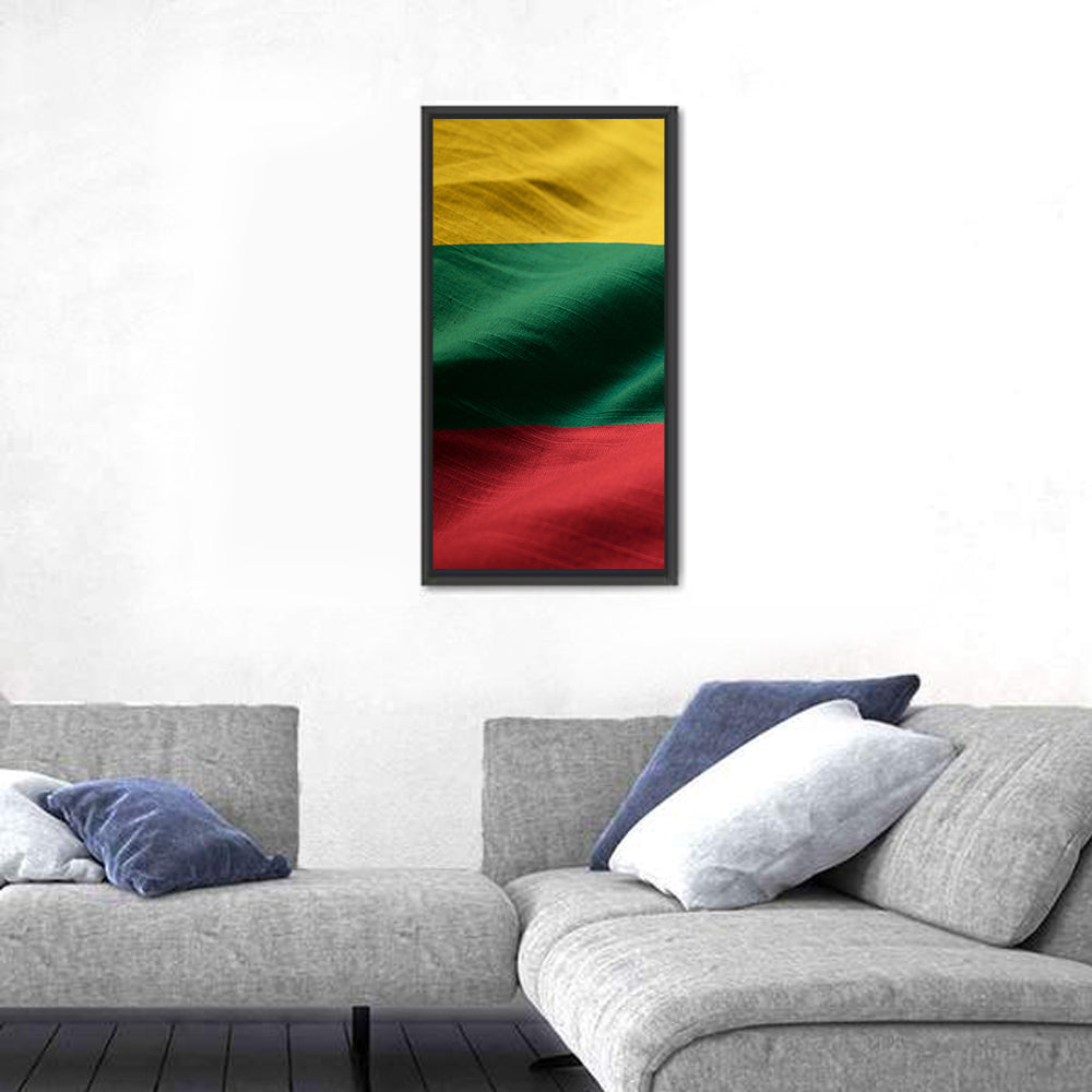 Lithuanian Flag Wall Art