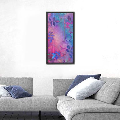 Dreamy Pink Rose Botanical Study Wall Art