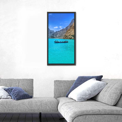 Attabad Lake in Pakistan Wall Art