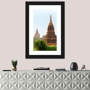 Ancient Pagodas In Bagan Myanmar Wall Art