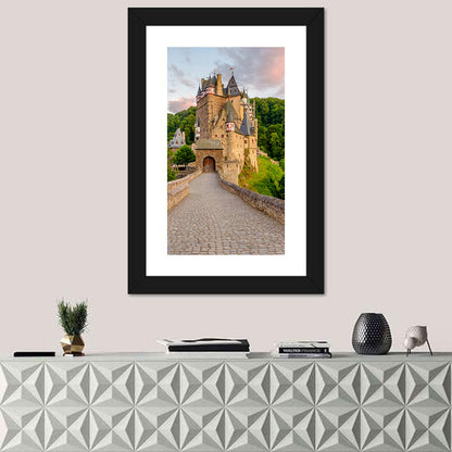 Eltz Castle at Dusk Wall Art