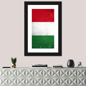 Flag Of Hungary Wall Art