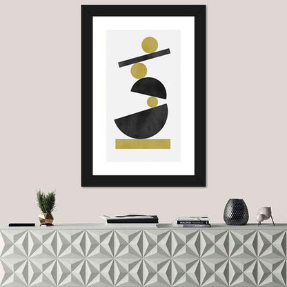 Shapes Balancing Concept Wall Art