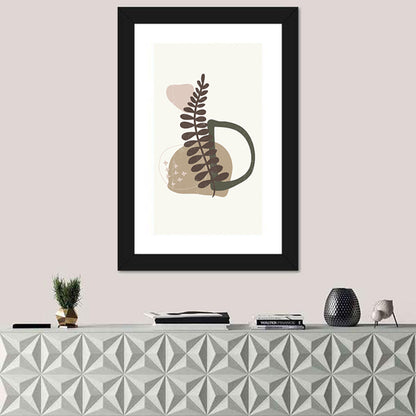 Botanical Vintage Print Boho Minimalist Wall Art