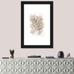 Centered Leaf Study Wall Art