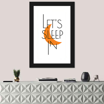 Inspirational Quote "Let`s Step In" Wall Art