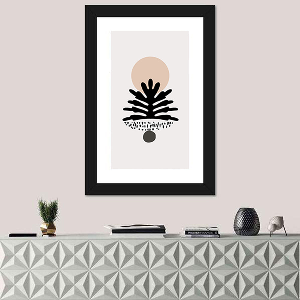 Textured Tropical Tree Wall Art