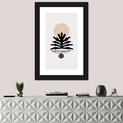 Textured Tropical Tree Wall Art
