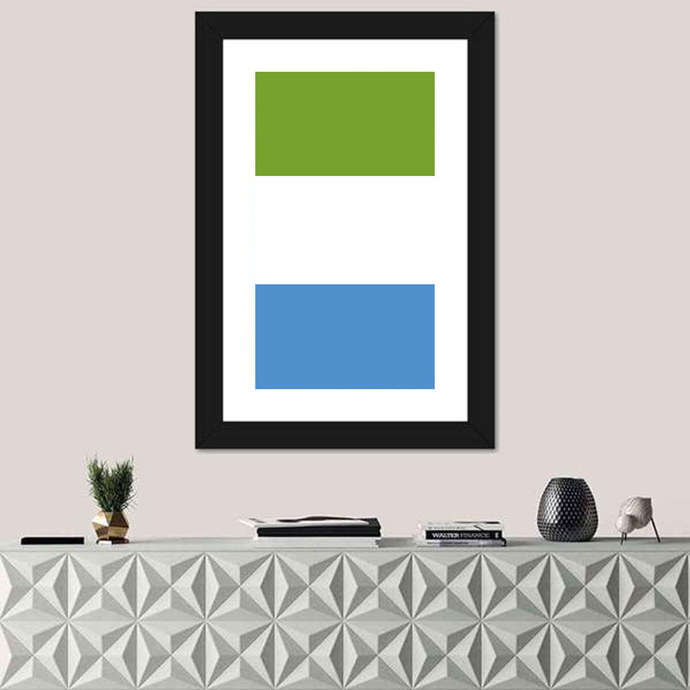 Flag Of Sierra Leone Wall Art