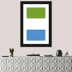 Flag Of Sierra Leone Wall Art