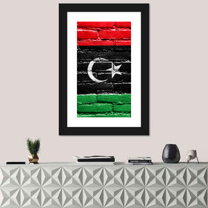 Flag Of Libya Wall Art