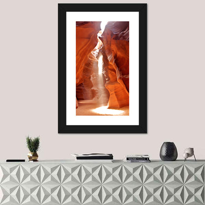 Upper Antelope Canyon Light Beam Wall Art