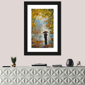 Couple In The Forest Wall Art