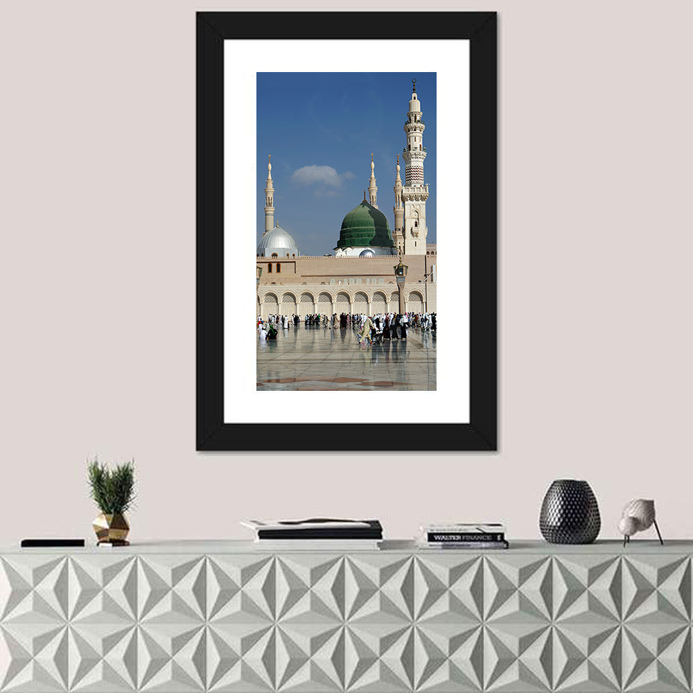 Al-masjid An-nabawi, Medina Wall Art in a room, portrait