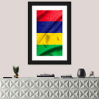 Mauritius National Flag Wall Art