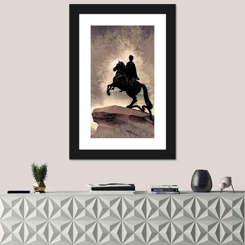 Bronze Horseman Monument, Saint Petersburg Wall Art