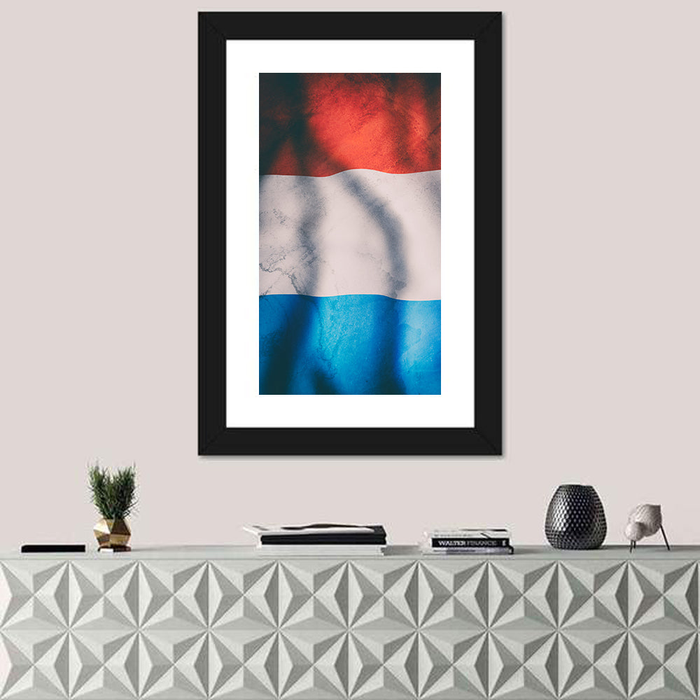 Luxembourg Flag Wall Art