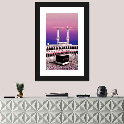 Kaaba at Twilight Wall Art