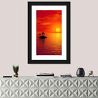 Coconut Island Sunset Wall Art