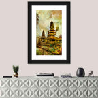 Pura Besakih Meru Towers Wall Art