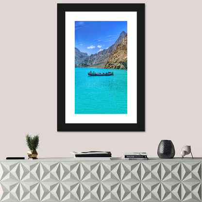 Attabad Lake in Pakistan Wall Art
