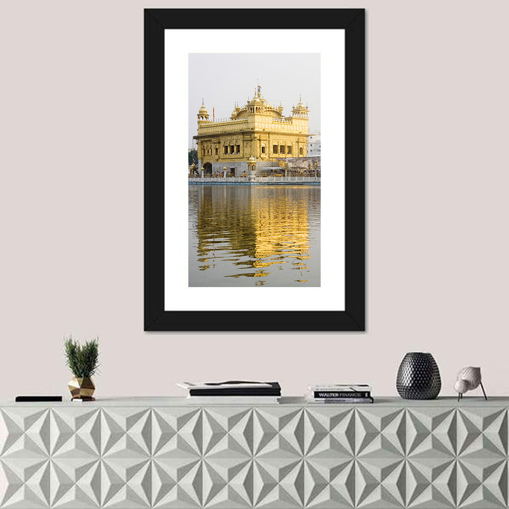Golden Temple Reflection, Amritsar Wall Art