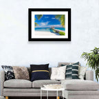 Maldives Overwater Pier Wall Art