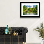 Finnish Lakeside Cottages Wall Art