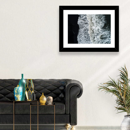 Black Sand Beach Wall Art