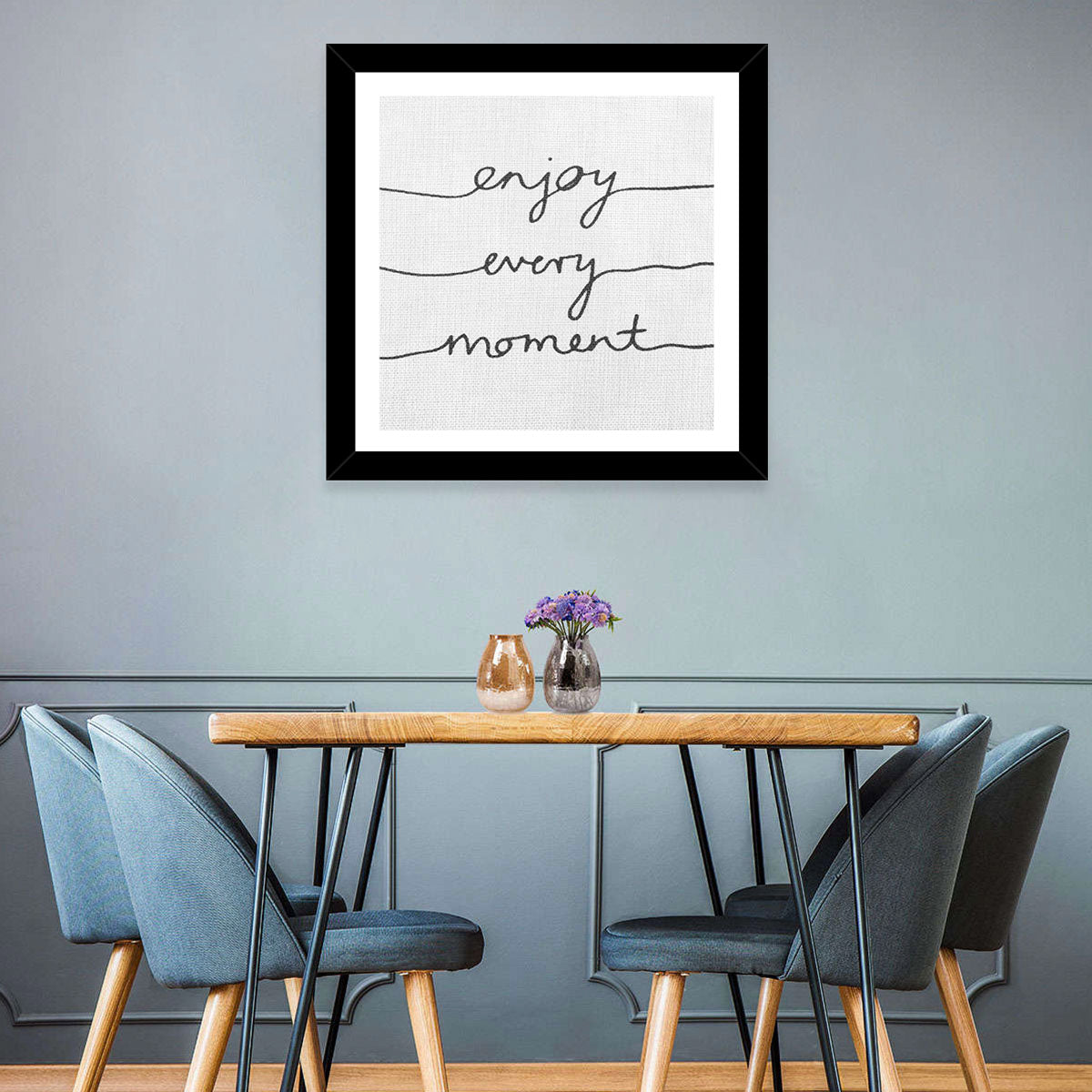 Enjoy Every Moment Script Wall Art