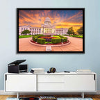 Arkansas State Capitol at Sunset Wall Art