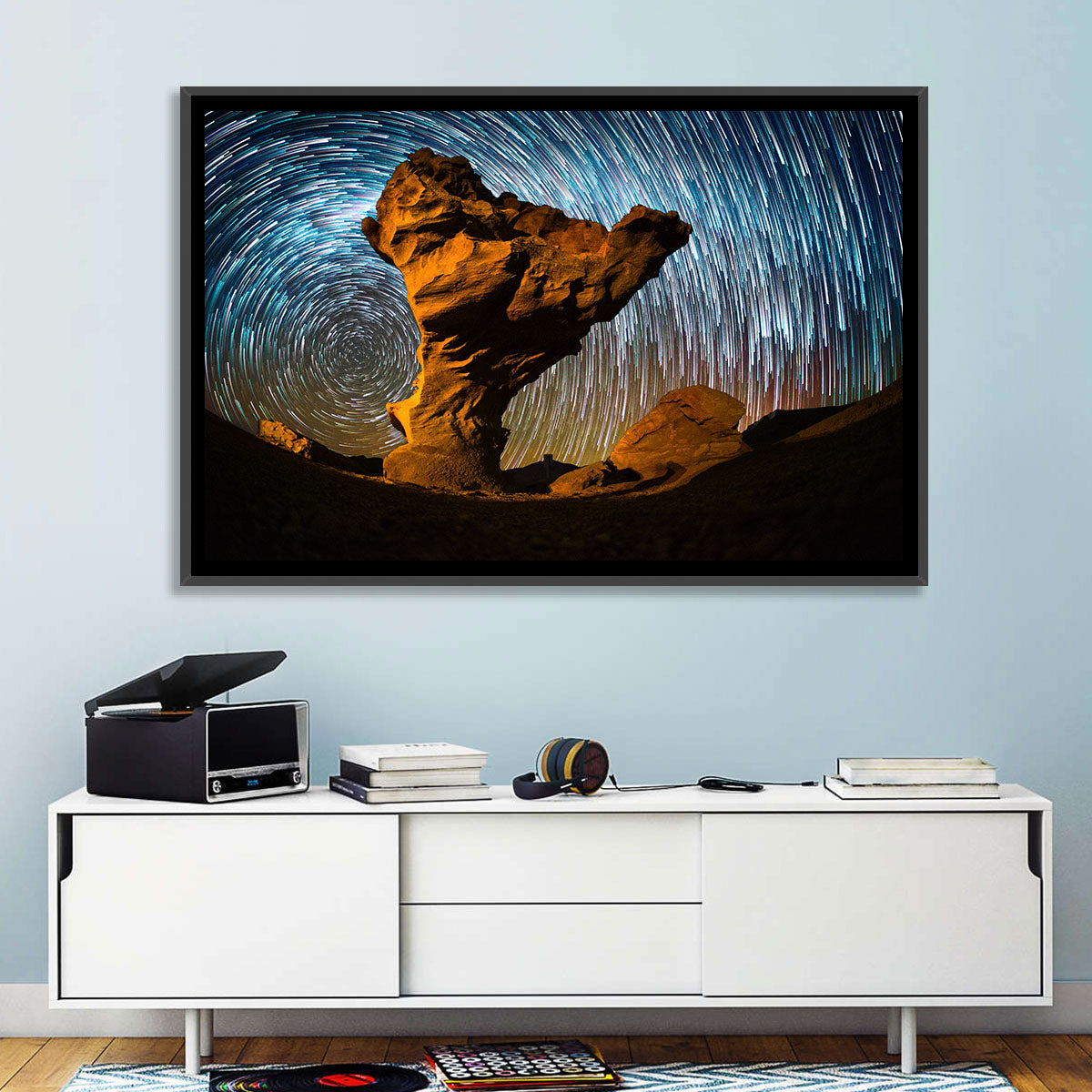 Arbol De Piedra Night Sky Wall Art
