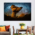 Arbol De Piedra Night Sky Wall Art