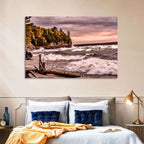 Stormy Michigan Lakeshore Wall Art