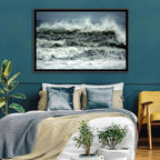 Stormy Coastline Wave Wall Art