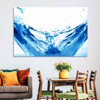 High-speed Water Splash Wall Art
