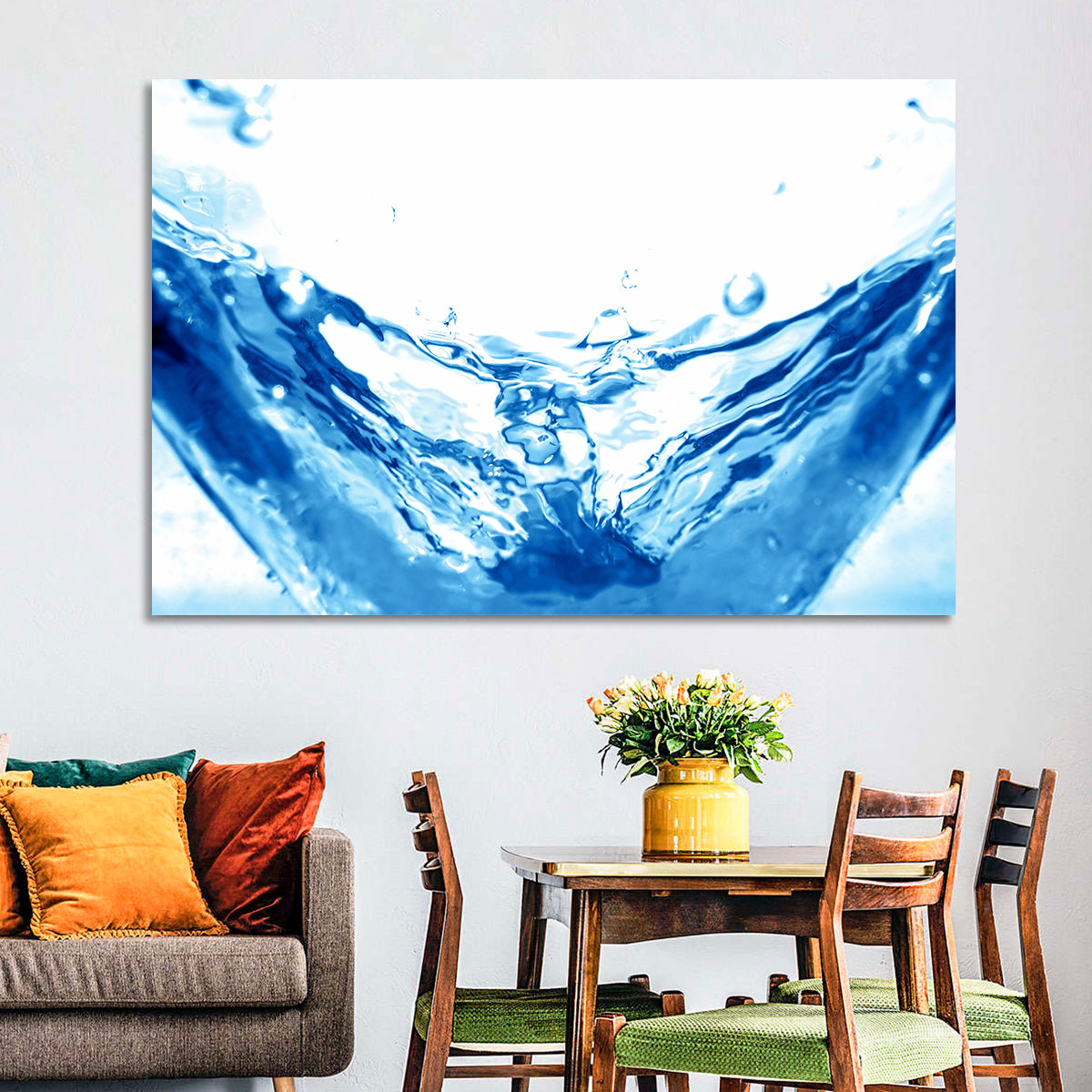 High-speed Water Splash Wall Art