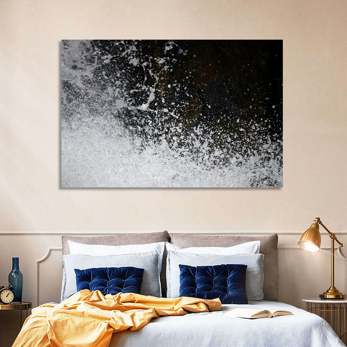 High-speed Water Splash Wall Art