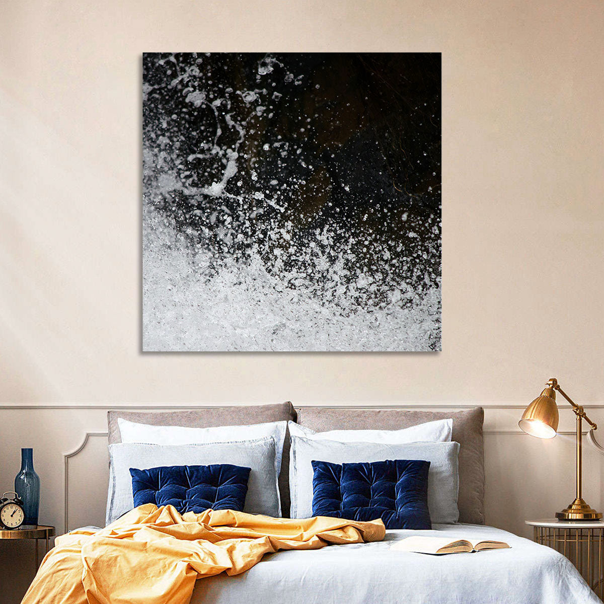 High-speed Water Splash Wall Art