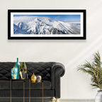 Bansko Snow-capped Peaks Wall Art