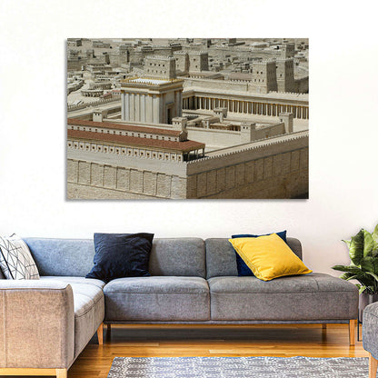 Holyland Model Second Temple Wall Art