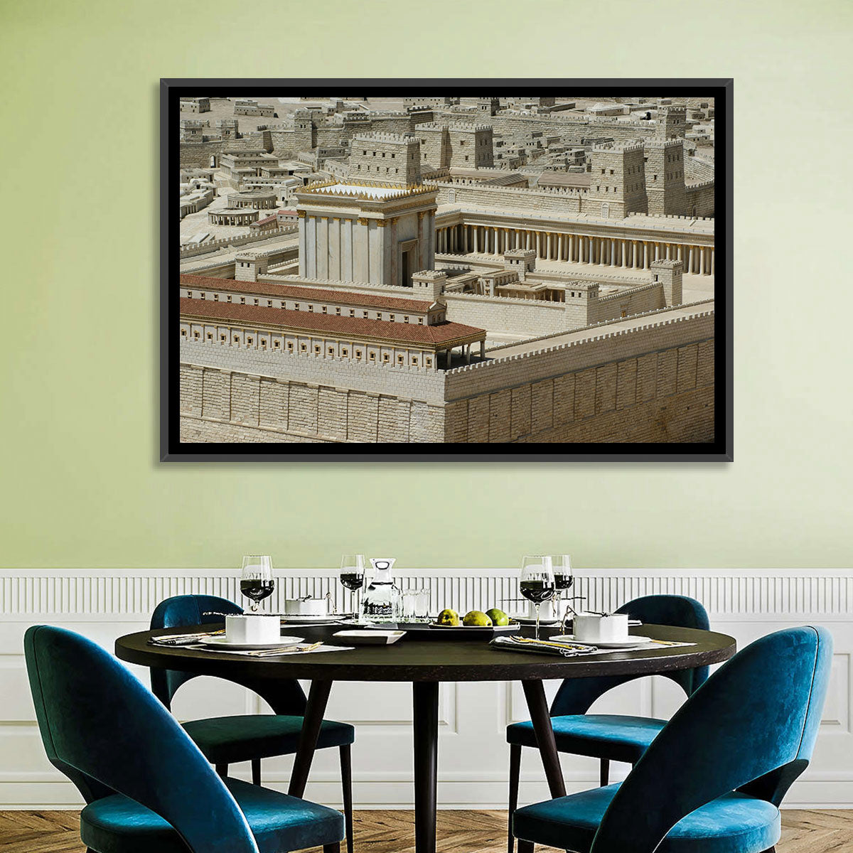 Holyland Model Second Temple Wall Art